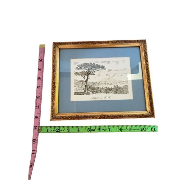 Napoli da Posillipo Framed Wall Hanging - Picture 3 of 5